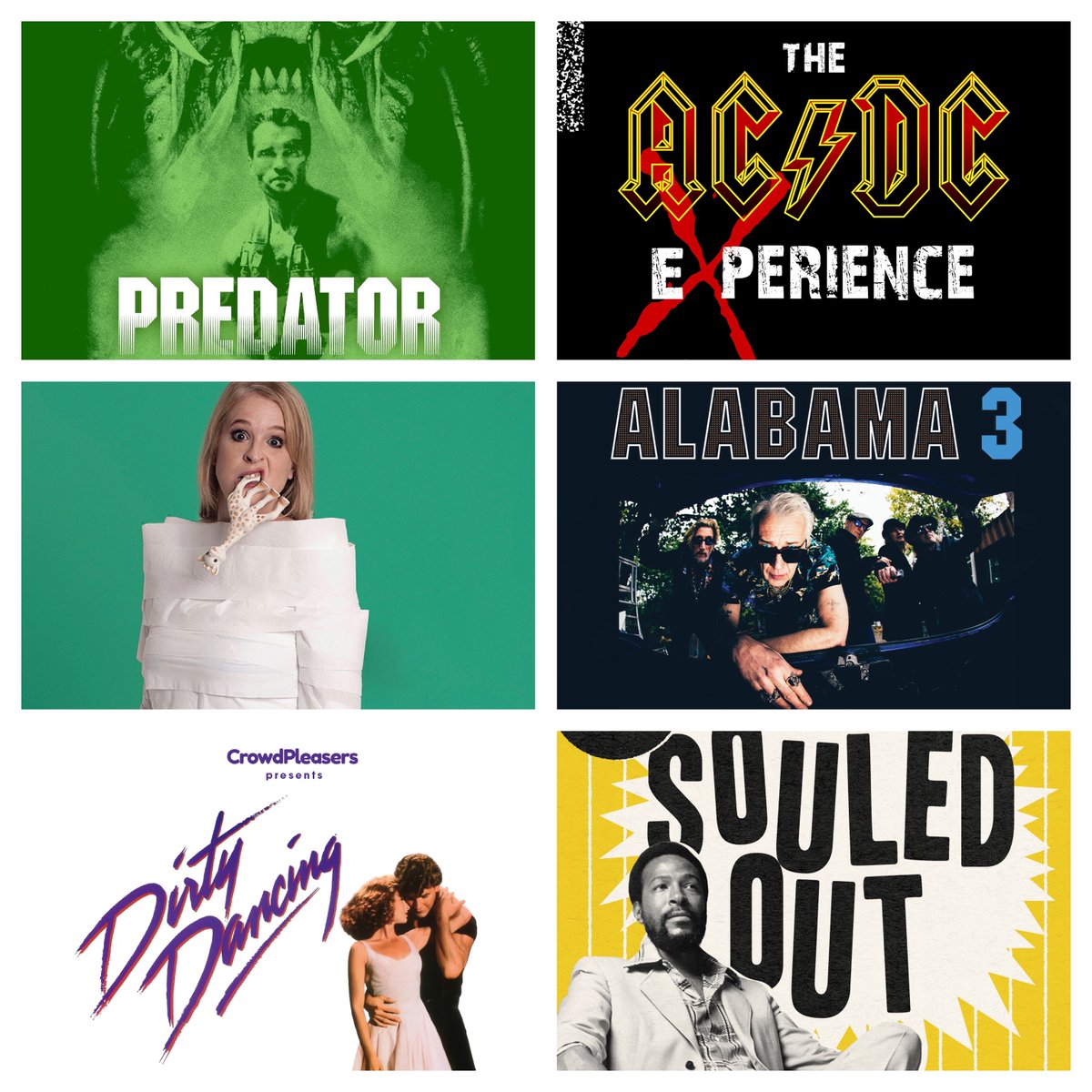 socialhumberst's tweet photo. 👀 J U L Y at Social

Film, music, comedy, sweet Soul music ❤️

🎟 tix: https://t.co/oVc8ZComRV

📅 Sun 10 @CultCinemaSun: Predator
📅 Thu 14 @ACDCExperience
📅 Thu 21 @Hayles_Ellis (SOLD OUT)
📅 Sat 23 @TheAlabamaBand
📅 Thu 28 Crowd Pleasers: Dirty Dancing
📅 Sat 30 Souled Out https://t.co/iRi6r9jHar