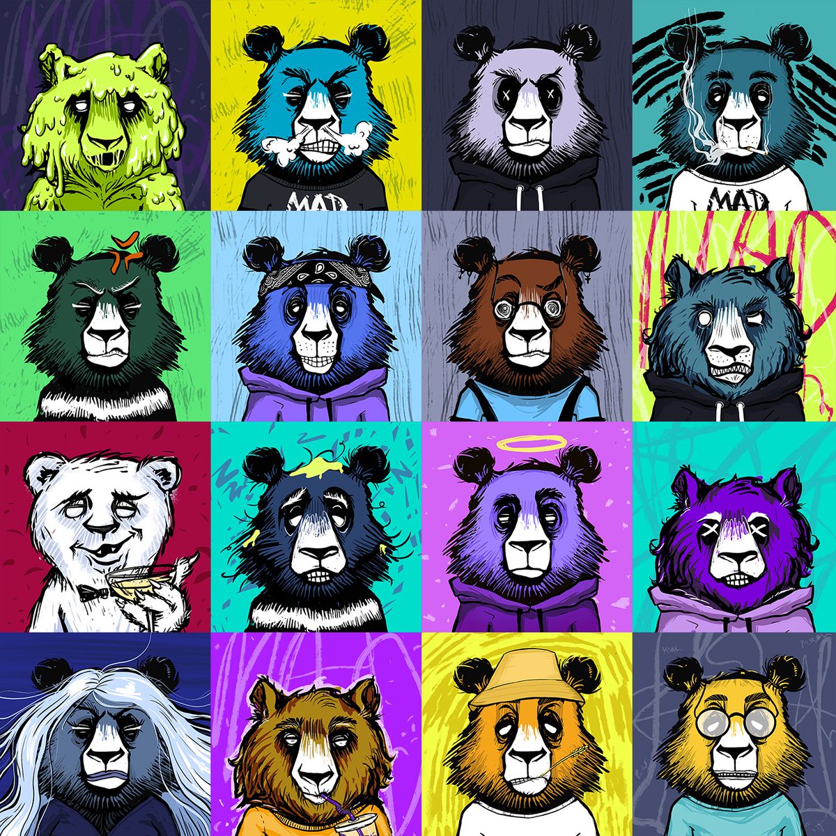 💜🔥Available on opensea🔥💜
Hurry up to buy your mad bear. Only the first 100 will have such a low price😍🔥
Floor price 0.003 (polygon)
opensea.io/collection/yea…
#NFT #NFTart #NFTartist #NFTCommunity #cryptoart #NFTartwork #NFTdrop #OpenSeaNFT #NFTProject