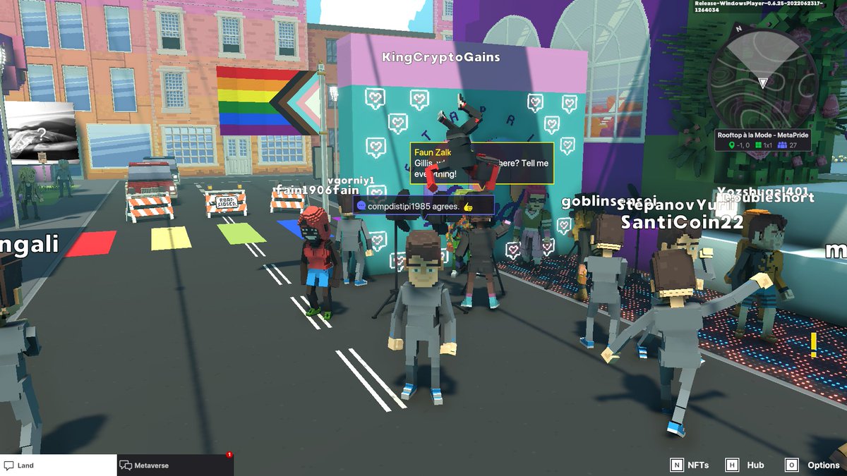 Cruzbb875760394's tweet photo. @TheSandboxGame @METAPRIDELAND I just participated in the #BelongingWeek contest for a chance to win a Progress Flag NFT! Check out my screenshot below!
👇 https://t.co/WwHmmkNf6o