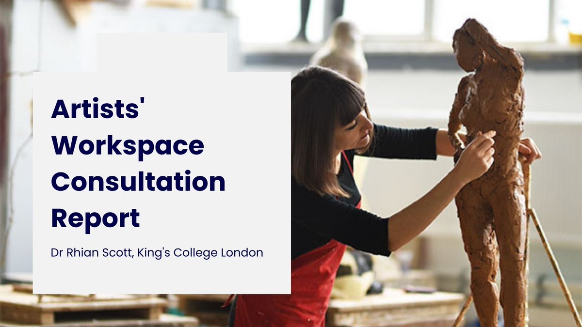JUST PUBLISHED: Artists’ Workspace Consultation Report by Dr Rhian Scott, <a href="/KingsCollegeLon/">King's College London</a>

The report presents findings from an in-depth consultation with stakeholders on the challenges of #affordableworkspace provision for artists.

creativelandtrust.org/artists-worksp…