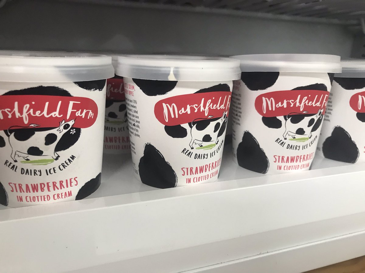 When it’s National Ice Cream month and tennis at Wimbledon , there’s really only one flavour ice cream to enjoy in the sun! Strawberries in clotted cream - available in the pro-shop! 

#icecream #marshfieldfarmicecream #strawberriesandcream #nationalicecreammonth