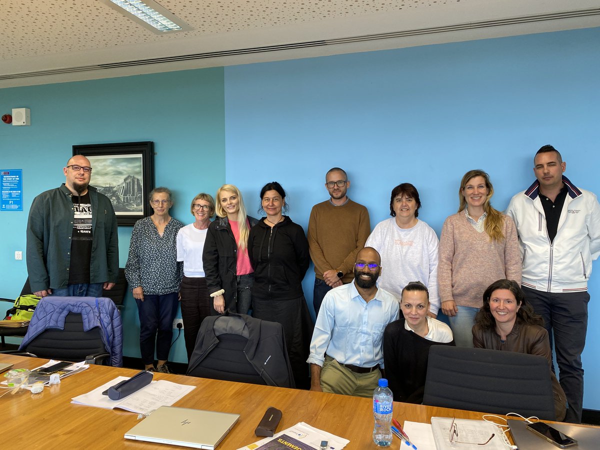 erc_nuig's tweet photo. It was lovely to meet all the team members and project partners (in person) at the 5th Transnational TransIT project meeting held at NUI Galway.

#ercnuig #Transitproject #indstry40 #nuigalway #erasmusplus #idec #trebag #tabela #kismc #Arto #CPU #Robotx https://t.co/ShgNAzQatd