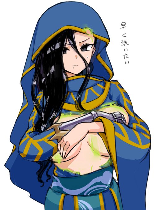 う…うわーっ!!衣服だけを溶かす都合のいい粘液が殿に!! 