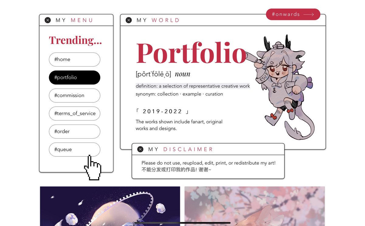 I gave my website an update! Will be updating with new commission info soon hopefully ~ 
---
https://t.co/BQjkvtlKLk 