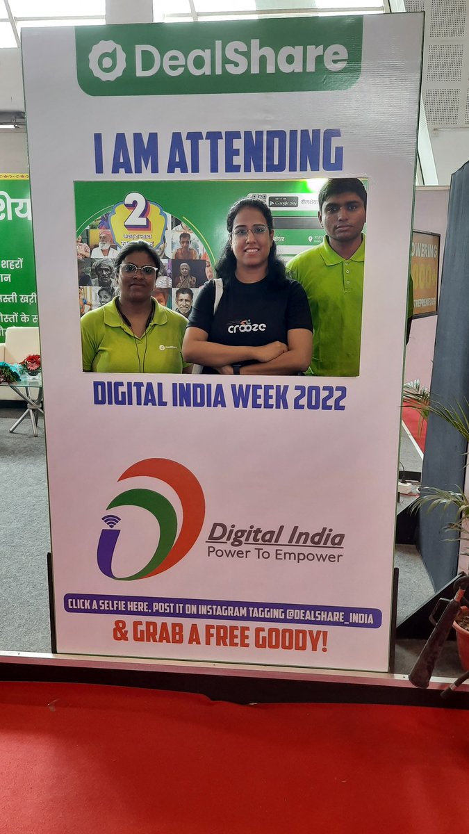 Happy to know @dealshare_india is a unicorn and it is present in 200 cities and 12 states giving amazing deals on all groceries of local brands #vocalforlocal #digitalindiaweek2022