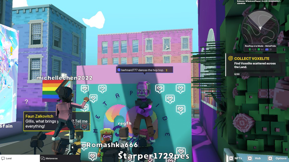 haaika1986's tweet photo. @TheSandboxGame @METAPRIDELAND I just participated in the #BelongingWeek contest for a chance to win a Progress Flag NFT! Check out my screenshot below!
👇 https://t.co/cOvl3wYG0N