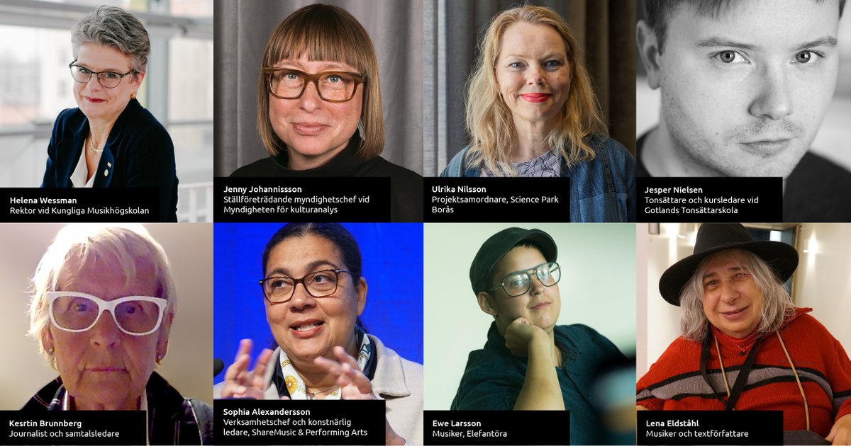ShareMusic & Performing Arts (@sharemusicswed) on Twitter photo ”Alla vill ju hänga med ShareMusic!” Det säger vår samtalsledare, journalisten Kerstin Brunnberg, inför morgondagens samtal (10.00–10.45) om breddad rekrytering <a href="/Almedalsvecka/">Almedalsveckan</a> Streamas även på almedalsveckanplay.info/64681
<a href="/regionjkpg/">Region Jönköpings län</a> <a href="/JonkopingUni/">Jönköping University</a> <a href="/jkpg_kommun/">Jönköpings kommun</a> #almedalsveckan ”Alla vill ju hänga med ShareMusic!” Det säger vår samtalsledare, journalisten Kerstin Brunnberg, inför morgondagens samtal (10.00–10.45) om breddad rekrytering <a href="/Almedalsvecka/">Almedalsveckan</a> Streamas även på almedalsveckanplay.info/64681
<a href="/regionjkpg/">Region Jönköpings län</a> <a href="/JonkopingUni/">Jönköping University</a> <a href="/jkpg_kommun/">Jönköpings kommun</a> #almedalsveckan