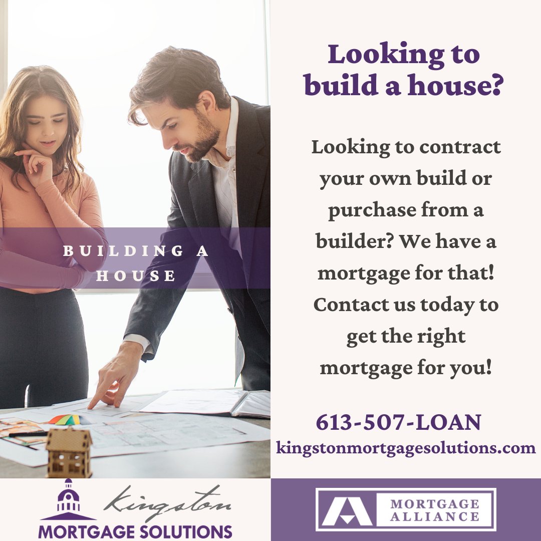 Educating yourself about the construction mortgage process before heading into the building world is always a good idea!

There are many options when it comes to financing.

Let us walk you through the process &amp; provide you with a step by step guide so you know what to expect!