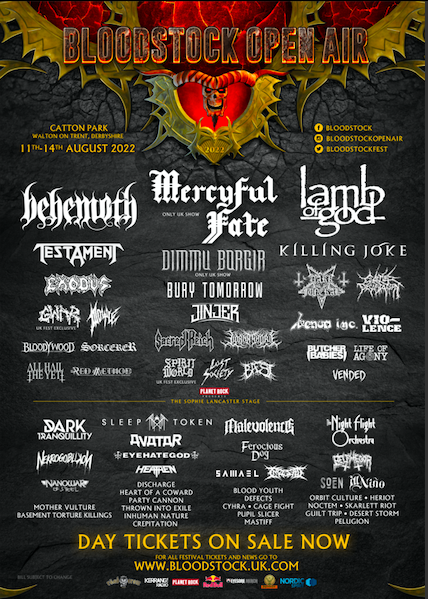 BLOODSTOCKFEST's tweet photo. NEW BLOOD STAGE ANNOUNCEMENT! Friday welcomes I FIGHT BEARS and Nømadus 🔥 Saturday brings COLLECTED, Silen &amp; Tribe Of Ghosts 🔥 Sunday offers up Apollyon, Karma's Puppet &amp; Must Kill 🔥 https://t.co/S3DT2C0IrC