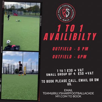 ⚽️🥅🧤📞📱💻 get in touch to book