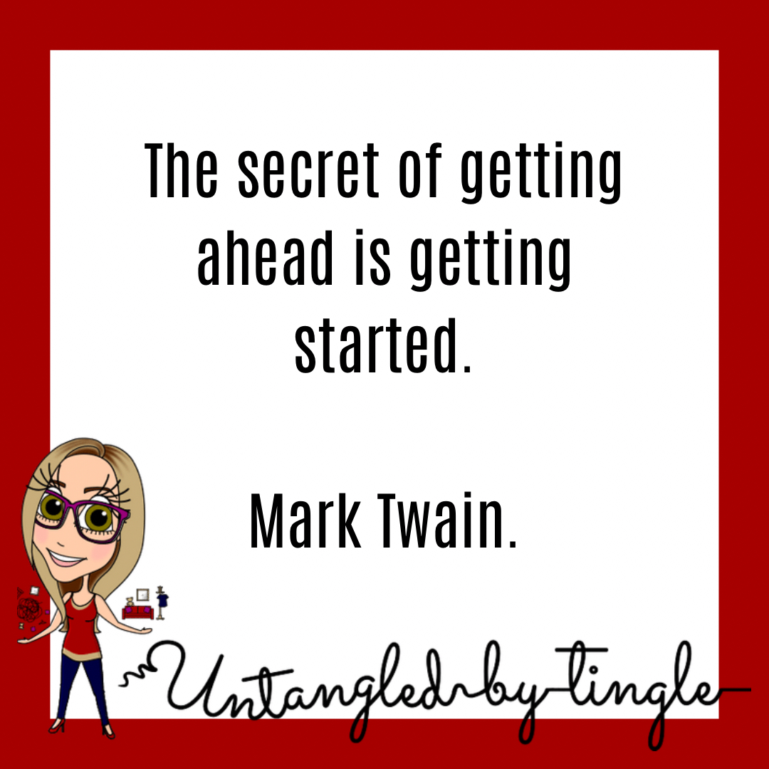 UntangledTingle's tweet photo. #TopTipTuesday
Getting started is usually one of the hardest things! So make tiny steps.
Get what you need to start ready.
Walk into the room.
Tell yourself you’ll only to 5 minutes.
Remove the pressure and do a mini start. https://t.co/qkXuOrhH6s