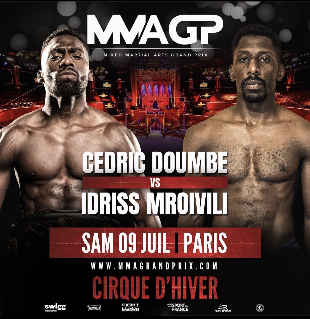 Gentside's tweet image. 🚨  CONCOURS 🚨 
Gagne 2 places pour assister au combat de Cédric Doumbé au MMA GP ce samedi 9 juillet à Paris ! 

Pour participer, il suffit simplement de : 
- Follow  
- Aimer et retweeter cette publication

Tirage au sort le jeudi 7 juillet à 10h !