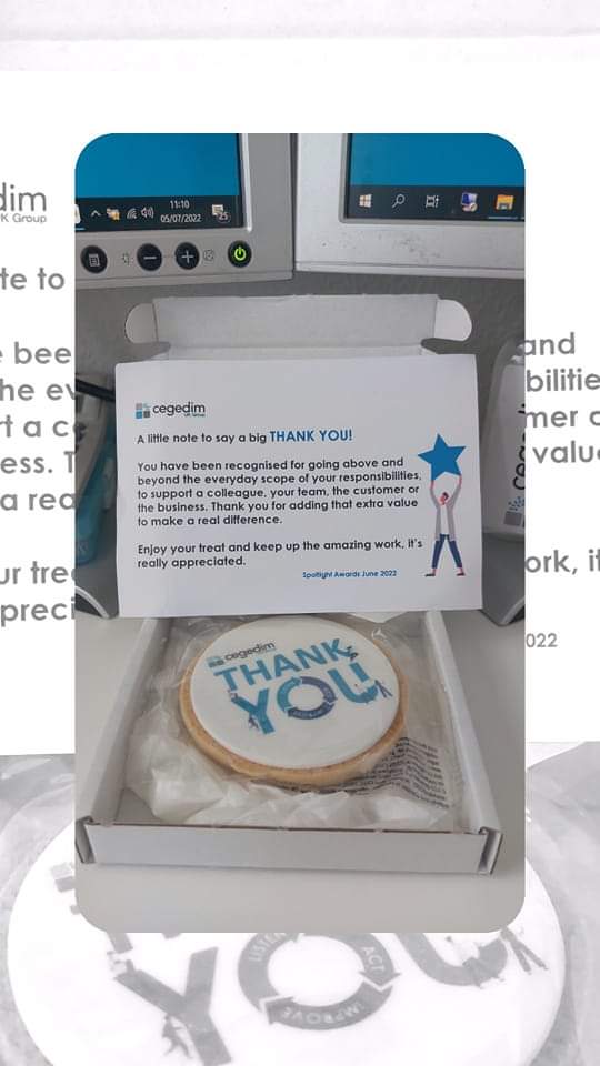 A wee surprise in the post today! Blown away that I'd be nominated &amp; thank you to them &amp; @CegedimHS