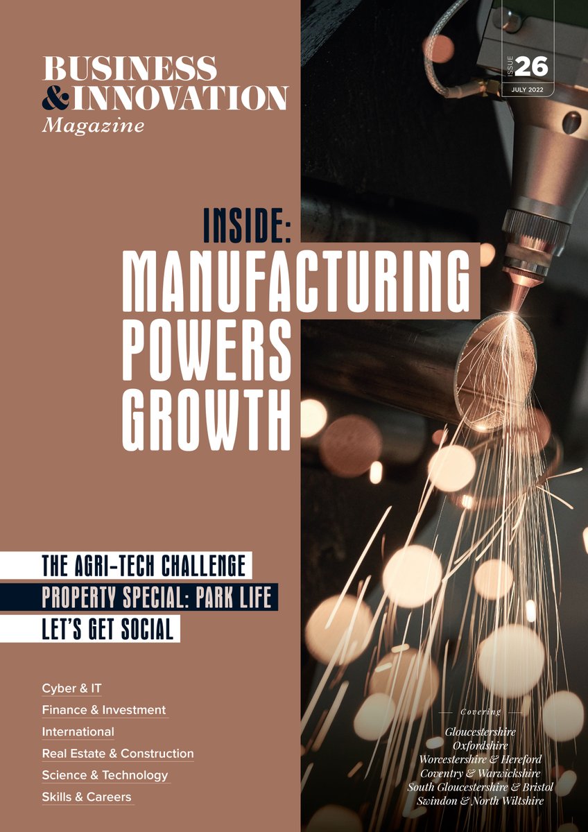 Our latest issue - "Manufacturing Powers Growth" is landing on desks across the region THIS WEEK! 📖💪
Have you got your issue yet? 

Cant wait? Find it available to read online here now:
bit.ly/2Yj8DO2