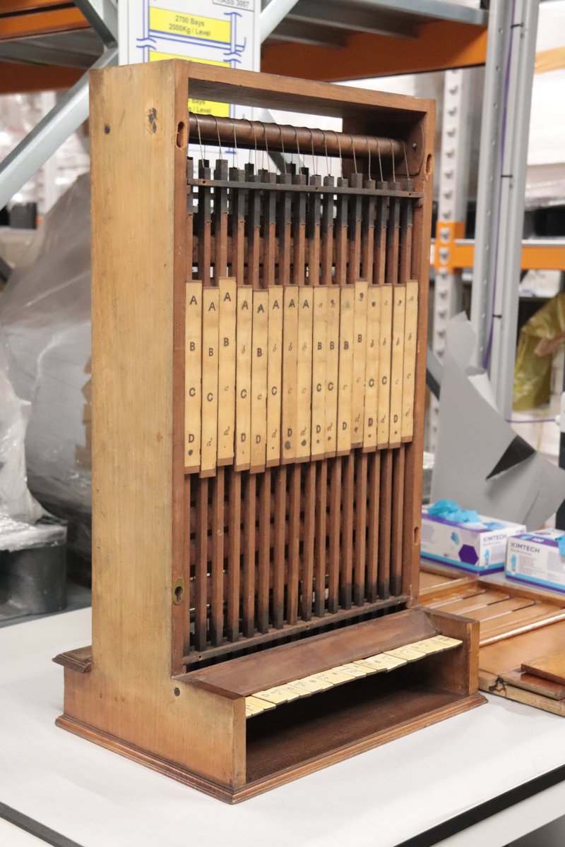 mate szabo (@szabo__mate) on Twitter photo making a video of Jevons' logical piano at <a href="/HSMOxford/">History of Science Museum</a> for our upcoming #ImagineAI exhibit at <a href="/bodleianlibs/">Bodleian Libraries</a> in September
for more info about the exhibit visit maths.ox.ac.uk/node/60729
about the piano see David Dunning's
computerhistory.org/blog/logical-p…
#historyoflogic #historyofcomputing making a video of Jevons' logical piano at <a href="/HSMOxford/">History of Science Museum</a> for our upcoming #ImagineAI exhibit at <a href="/bodleianlibs/">Bodleian Libraries</a> in September
for more info about the exhibit visit maths.ox.ac.uk/node/60729
about the piano see David Dunning's
computerhistory.org/blog/logical-p…
#historyoflogic #historyofcomputing