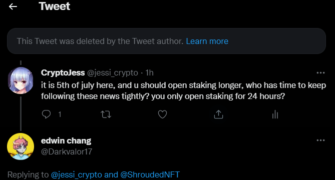 jessi_crypto's tweet photo. @ShroudedNFT why u delete https://t.co/WnxzHh1yQe