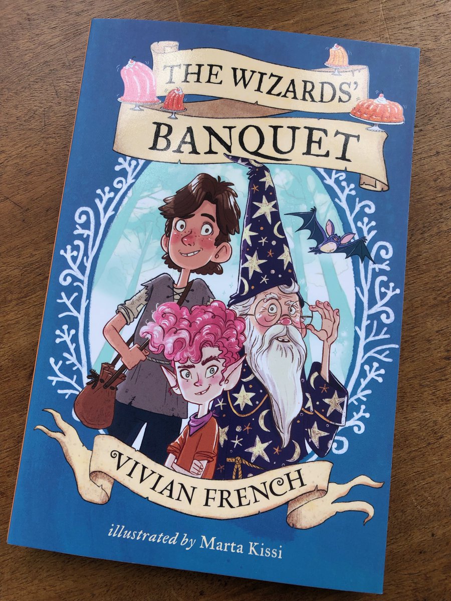 'Readers will delight in the abundance of magic and mayhem...' Another great review for Vivian French's latest novel, The Wizards' Banquet. Illus by @MartaKissi redreadinghub.blog/2022/07/02/the… @fivekingdoms @WalkerBooksUK