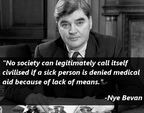 A free, open, accessible and publicly owned #NHS is needed to truly embrace an equal and just society who repects and deals with its ill not as a burden, but as a collective issue which we can resolve with universal healthcare #futurenurse #NHSBirthday #nyebevan #founderofthenhs