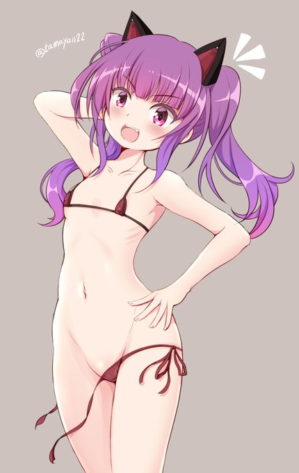 #ビキニの日
#アリスギアお絵描き
綾香さまならためらいなく着るよ(確信 