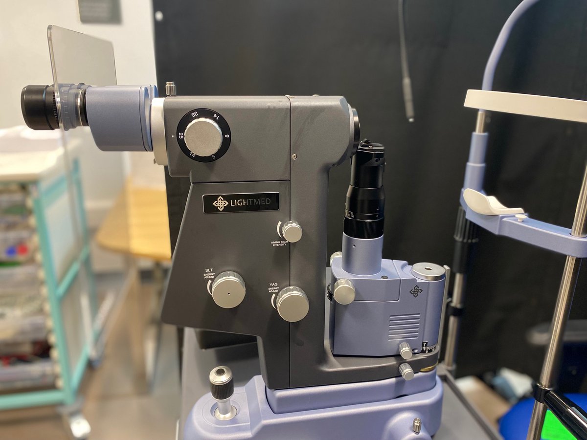 pavi_agrawal's tweet photo. I'm looking forward to using the new Lightmed YAG/SLT LASER machine at the @NottinghamSpire. Thanks to Tom Ryder, Matt Dorrington and the rest of the Spire team for making this happen. I'm sure it will benefit many of our patients! #lasereyes #Spire #teameffort #Litechnica #SLT https://t.co/Hgh92dWkIp