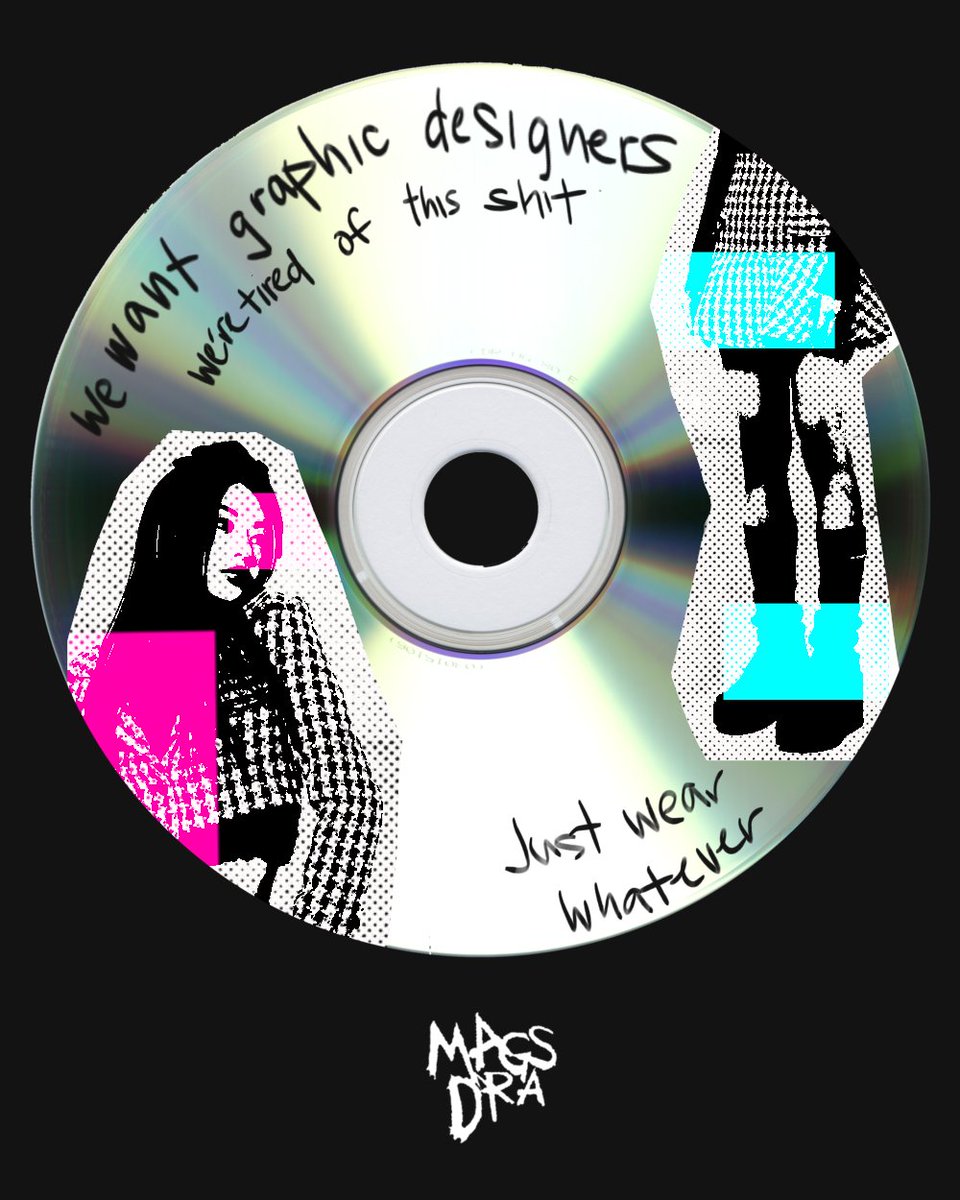 lf wtb graphic designer. #JustWearWhatever 𖤐