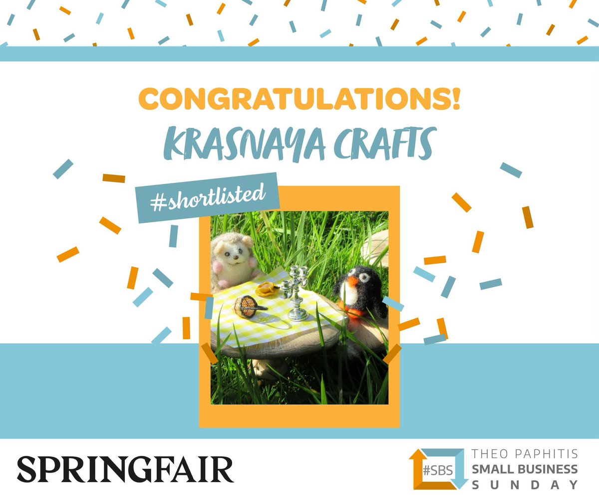 KrasnayaDolls's tweet photo. Getting super excited about this we find out tomorrow if we have a stand in
@TheoPaphitis
#sbspavillion at #springfair
Keep your fingers crossed for us! #MJNWVIP #sbscrew #sbs #springfair2022 #NEC #fingerscrossed #krasnayacrafts https://t.co/0mhwxHf04I