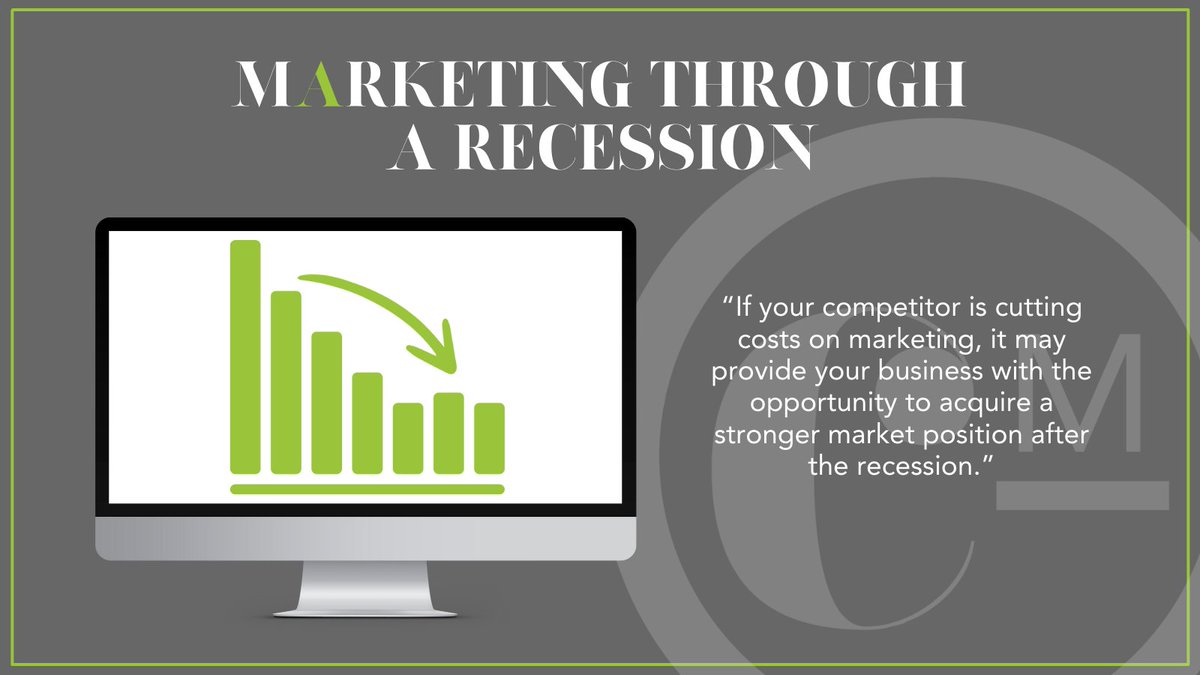 It’s been widely discussed that a global recession is on the way. How drastically it’s going to hit us, or its duration is not yet certain. 

Read our latest blog to find out what you can do to protect your business: curzon-marketing.co.uk/blog-main/mark… 

#CurzonMarketing #Marketing