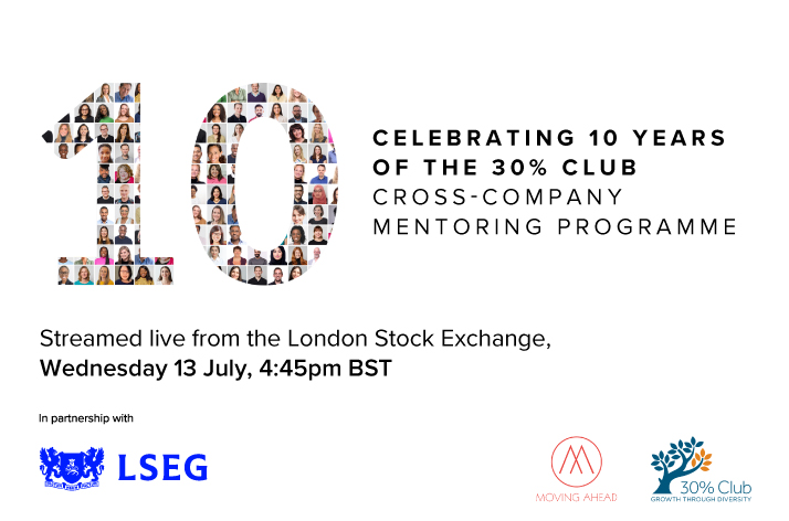 Our mentoring programme is 10 years old and it's now the world's biggest cross-company scheme. Please join us at our birthday party hosted by <a href="/LSEGplc/">LSEG</a> on Wed 13 July. Register here bit.ly/3IifoSY