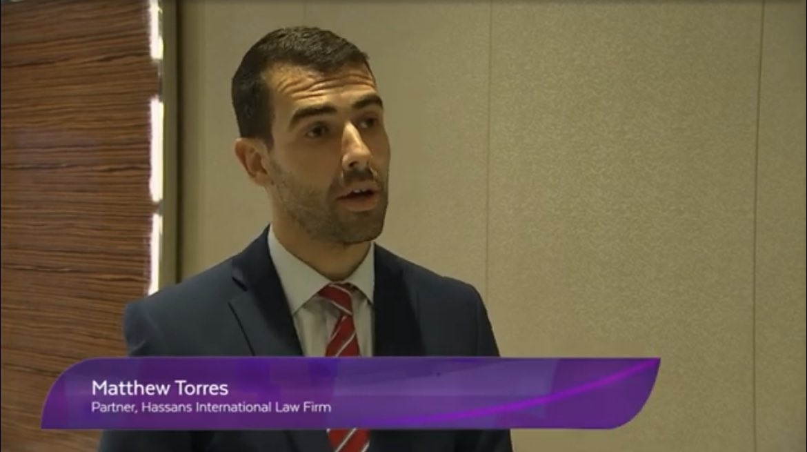 Fame at last! 😜 <a href="/MatthewTorres87/">Matthew Torres</a> spoke to <a href="/GBCNewsroom/">GBC News</a>, about last weekend’s <a href="/Legalink_91/">Legalink </a>’s Global, Academy Conference which saw 25 legal associates enjoy a series of seminars and local attractions over the course of 3 days. #thinkhassans 

m.youtube.com/watch?v=oRFE6e…