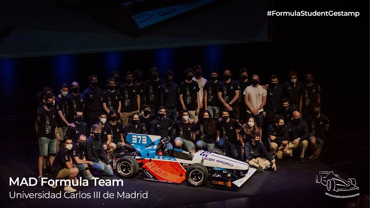 gestamp_es's tweet image. 🏎 ¡De la @uc3m, estamos orgullosos de apoyar a @MADFormulaTeam! ¡Dadle duro! #FormulaStudentGestamp
