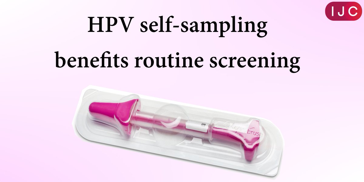 IntJCanc's tweet image. NOW ONLINE 

On this new #IJCpaper Auvinen and colleagues at @HUS_fi used an mRNA-based assay and showed that #HPV #SelfSampling could improve the uptake of #CervicalCancerScreening

OPEN ACCESS
doi.org/10.1002/ijc.34…