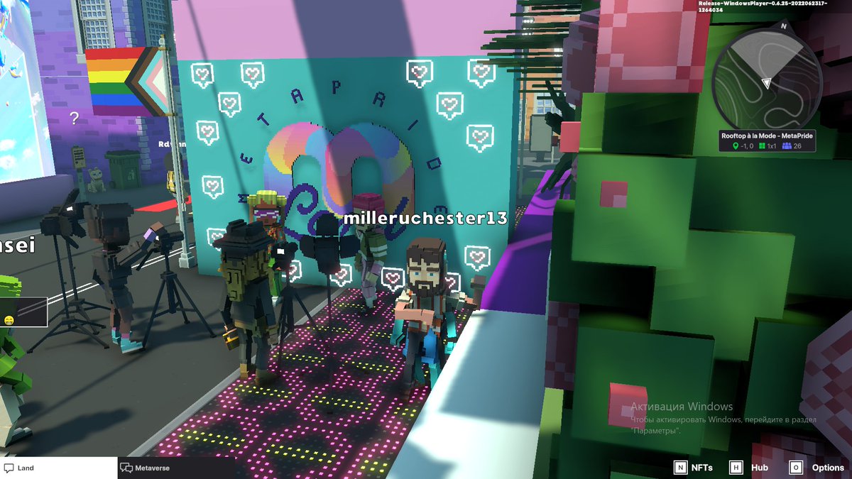 ZinaOrdik's tweet photo. @TheSandboxGame @METAPRIDELAND I just participated in the #BelongingWeek contest for a chance to win a Progress Flag NFT! Check out my screenshot below!
👇 https://t.co/1AbLtiy0uY