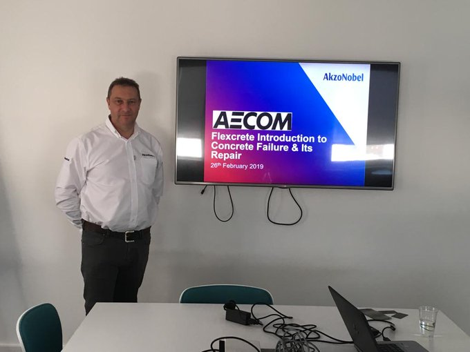 Face-to-face #CPD seminars are back! If you'd like to arrange a concrete repair and protection CPD at your premises, please get in touch today. Here's our <a href="/nick_virgin/">Nick Virgin</a> delivering a previous CPD #concreterepair