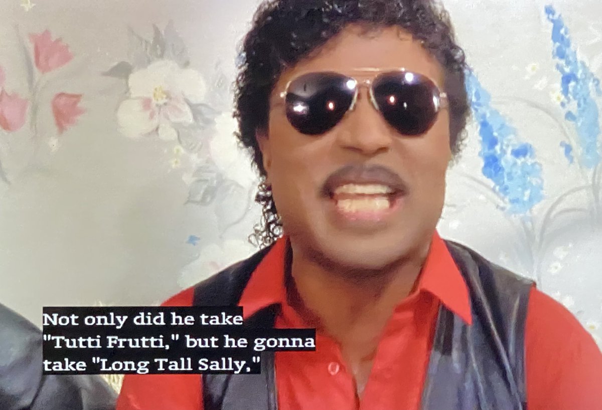 holyspacemonkey's tweet photo. I will never tire of Little Richard endlessly dragging Pat Boone.
🤣🤣🤣 #HailHailRockNRoll #TCMParty #LittleRichard 🎶 https://t.co/HLeTrwzgzR