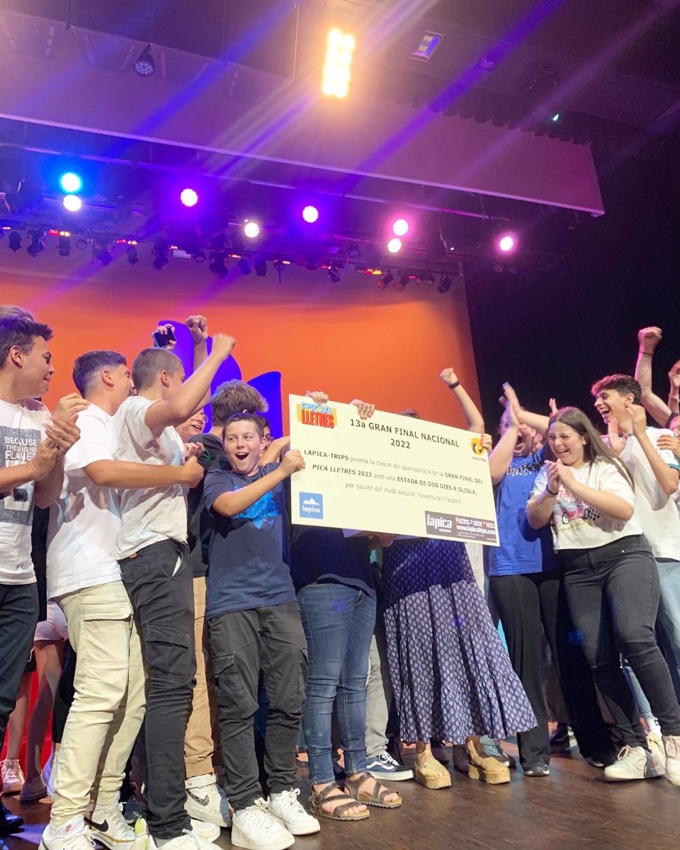 claretvalls's tweet photo. L'alumne Pau Marimon, de 3r d'ESO, guanyador de la Gran Final del Picalletres de catalunya!🥇🏆Contents i emocionats per l'èxit aclaparador del Pau a la Gran Final que va tenir lloc a Esparreguera 🎉. 
#claretvalls #alumneclaret https://t.co/lr0ChzCQ72