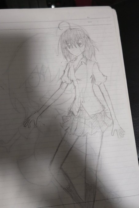 #キャラデザ最初期と現在
6年前とくらべると色んなところが
成長しました⛺⛺ 