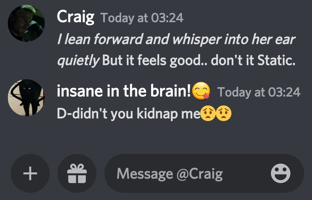 KubiRuby's tweet image. "Didn't you kidnap me..?"-static 2022