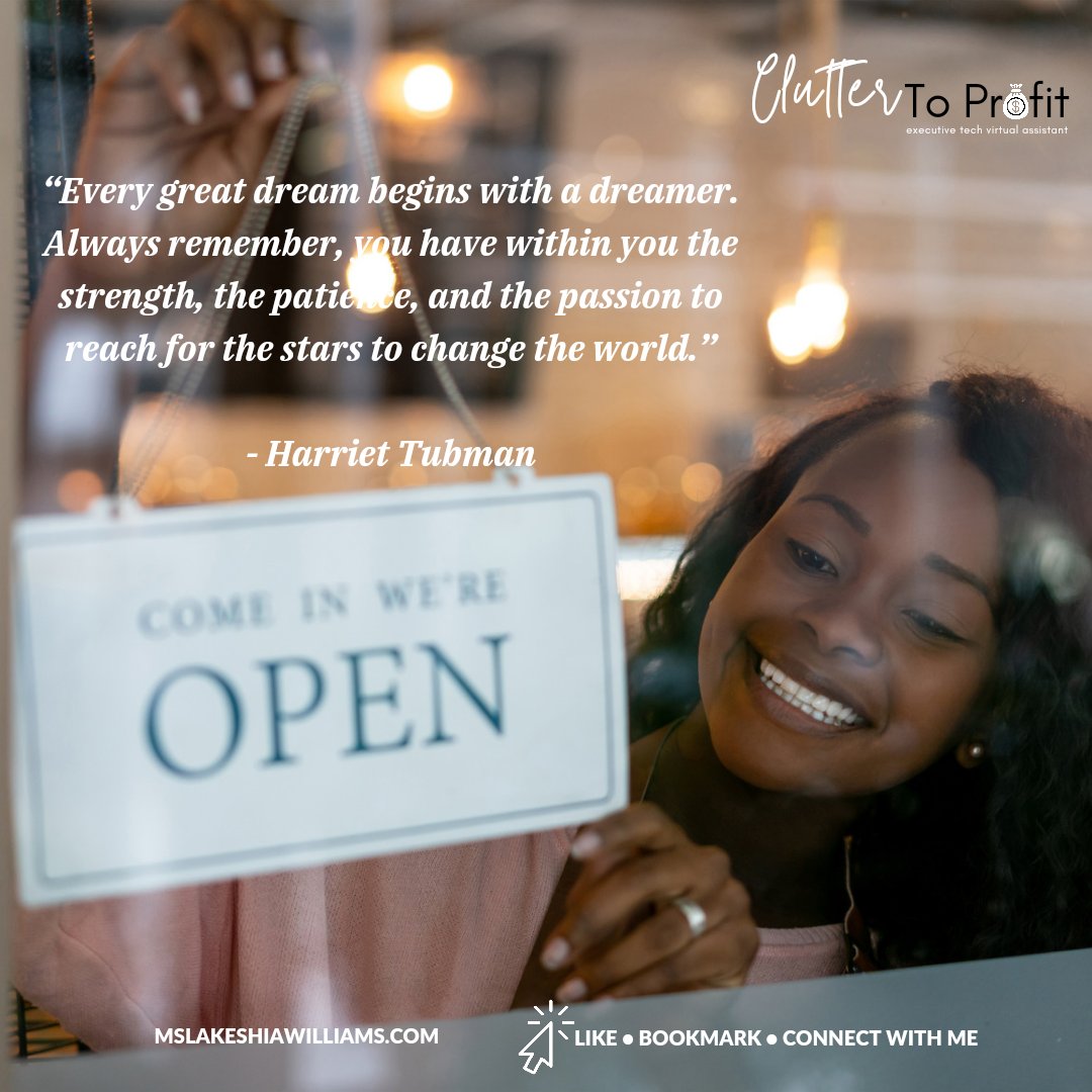 solveitwithtech's tweet image. Go be great.
Don&apos;t sleep on yourself.
Be bold and confident in all you do.

Have a great day on purpose😘

#cluttertoprofit #beencouraged #gobegreat #yougotthisbabe #virtualassistantforhire