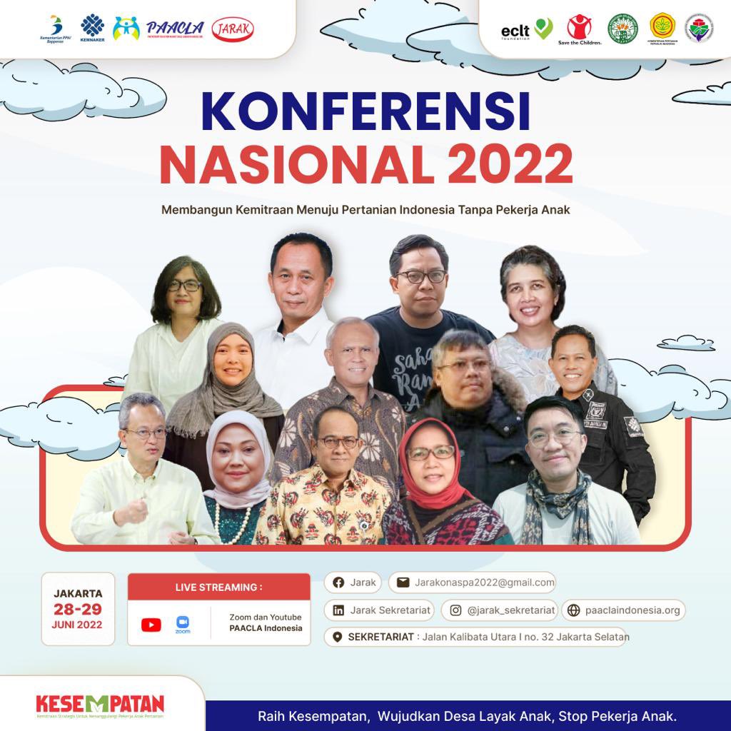 [KONFERENSI NASIONAL 2022] Membangun Kemitraan Menuju Pertanian Indonesia Tanpa Pekerja Anak.