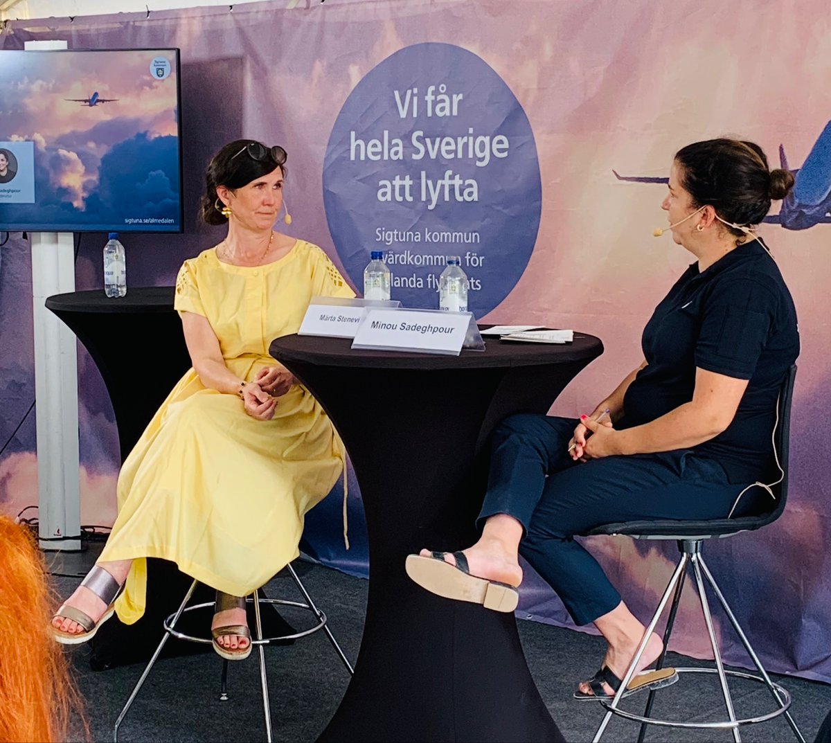 "Vi måste ha incitament så att omställningen till klimatneutrala bränslen går fortare om vi ska klara våra miljömål"
<a href="/martastenevi/">Märta Stenevi</a>
#almedalsveckan #arlanda #svpol #agenda2030 #almedalsveckan2022