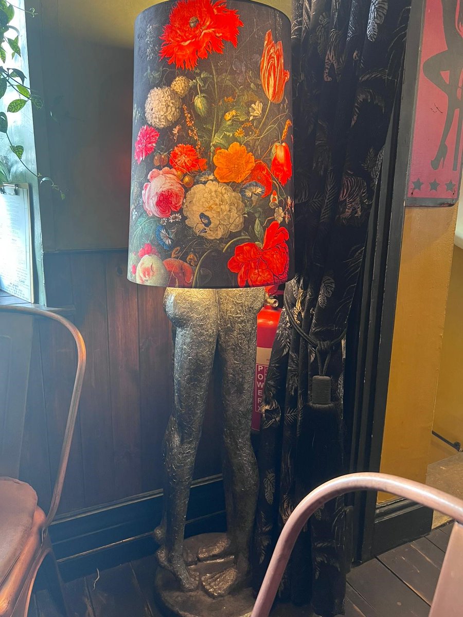 Spotted an interesting lamp when out and about. A really quirky bit of interior design! Would you have this lamp in your house?
#interiordesign