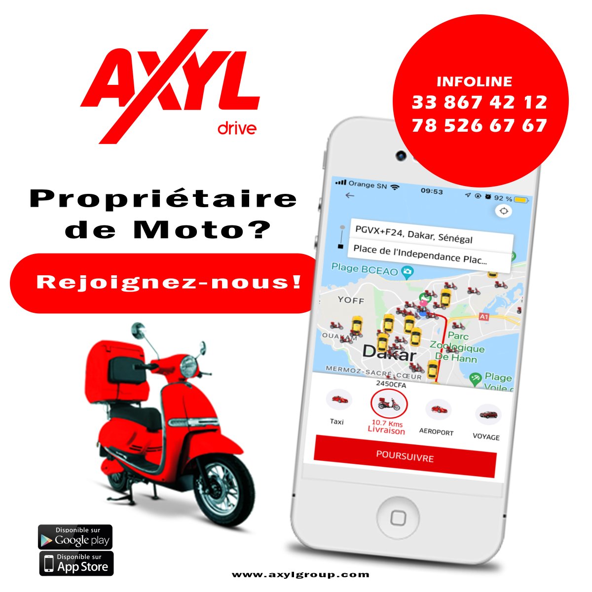 AXYL Drive, Osez la technologie pour votre sécurité
N'attendez plus! vous pouvez dès à présent télécharger l'application sur Play store play.google.com/store/apps/det… et sur App store apps.apple.com/us/app/axyl/id…
#sadiomane #2022 #Like #follow