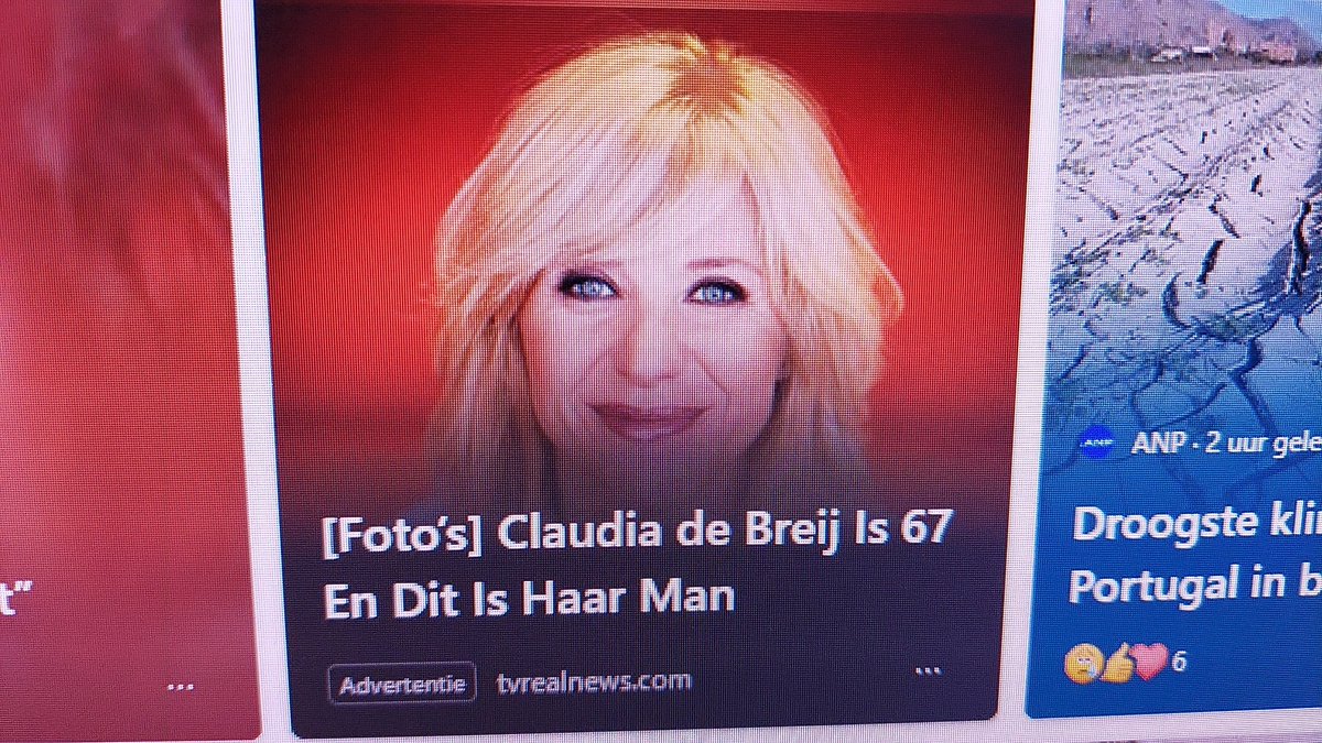 Vreemd nieuws over Claudia de Breij....