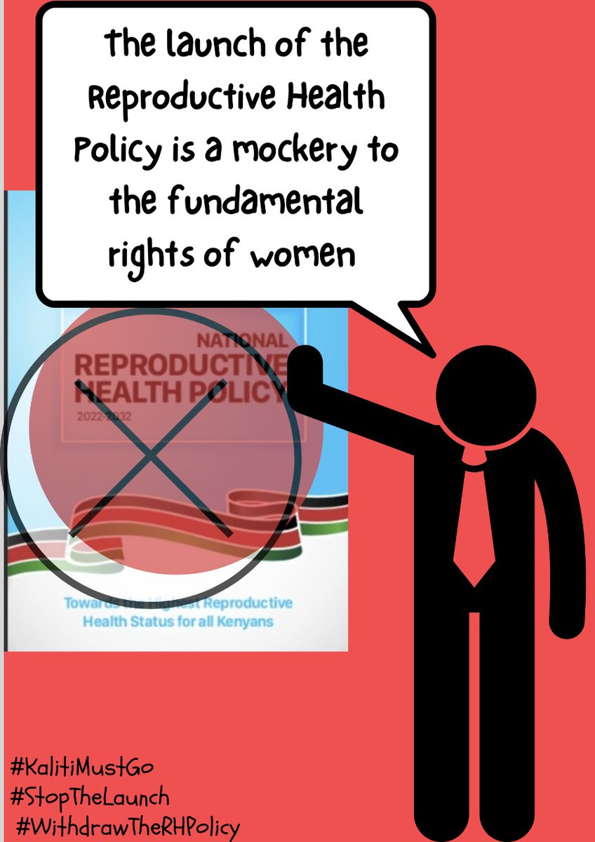 GracePendo5's tweet photo. The fact that they even thought of sneaking in crisis pregnancy centers as a strategy to curb unplanned, unwanted and unintended pregnancy is the most unthinkable misleading, unheard of and its generally stupid.
@MutahiKagwe
#Stopthelaunch https://t.co/K5RpQNM3JX