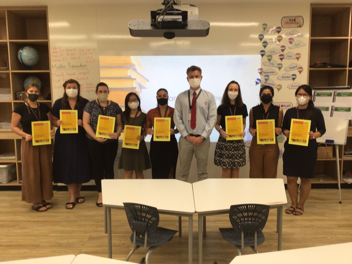 Congratulations to Language, Literacy and Learning participants <a href="/WCIBangkok/">WellingtonCollegeBKK</a> Junior School who celebrated completing the course last week. Their inspiring final presentations made their course leader, Andrew MacCarthy, proud! Well done everyone! #EAL #CPD nassea.org.uk/language-liter…🎉