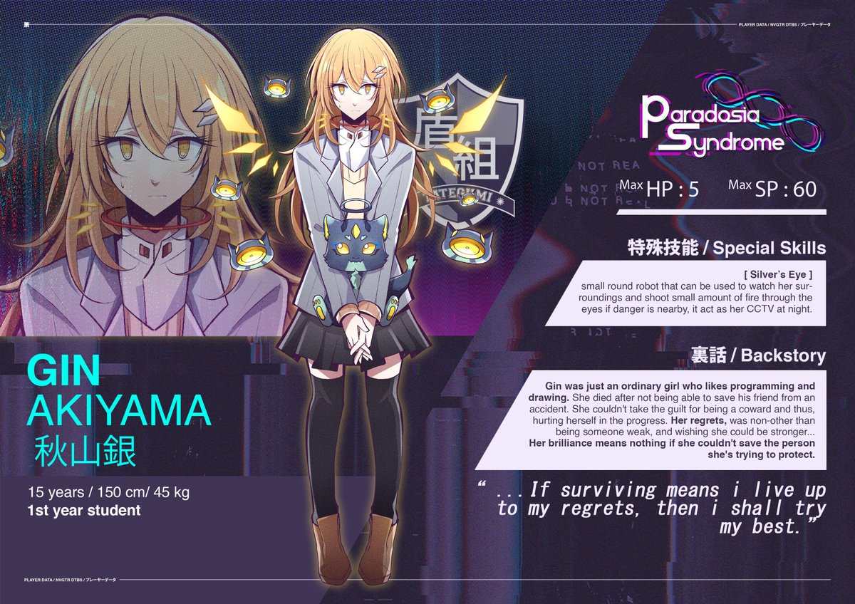 Dreamer_Rii's tweet photo. At the end of the day, i'm still an illustrator!
I tried to make some portofolio for a small project titled Paradosia Syndrome, templates are made by @Feirizani! https://t.co/U9pUMSyLak
