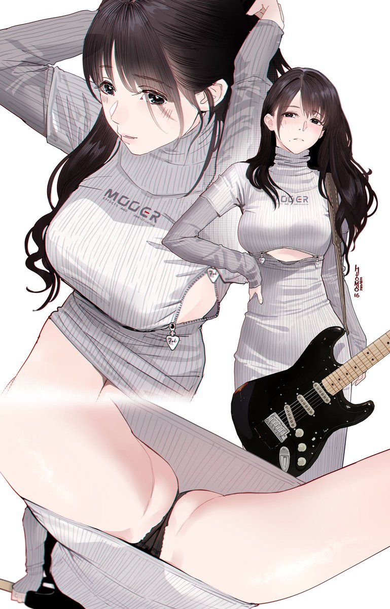 Guitar Sister by @hitomio16 

This design is really great✨✨✨ https://t.co/eDhunGmkuS