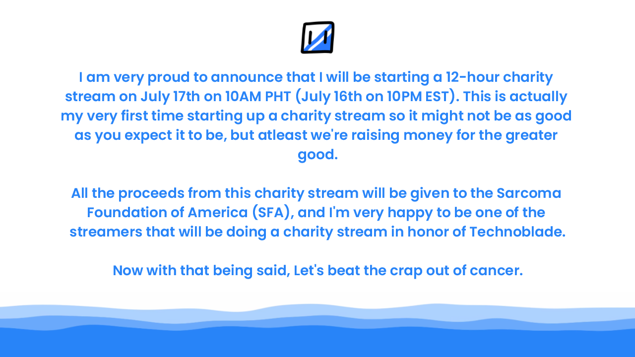 Streamers Vs Cancer (StreamerVCancer) / Twitter