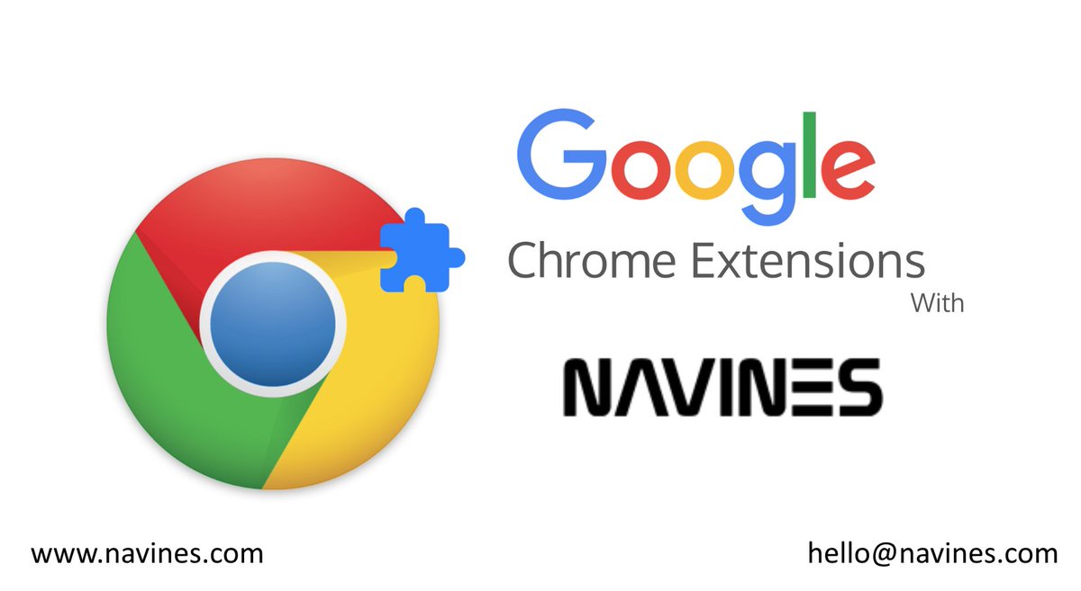navinesworld's tweet image. Hire the best Chrome Extension Developers - Navines Solutions
Navines Solutions An Experienced Chrome Extension Development Company. Improve Your Workforce Productivity & Increase Revenues.
navines.com
#chromeextension #chromeextensiondevelopment #navines