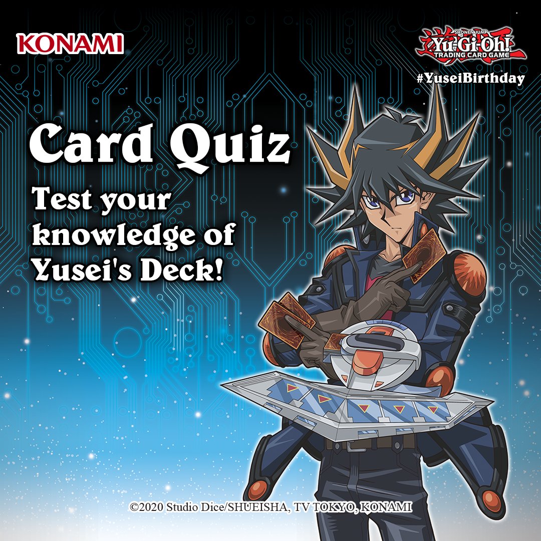 Yusei's birthday is in 2 days! How well do you know the Deck of this Turbo Duelist? Test your knowledge by taking the Card Quiz in our Instagram stories and let Yusei's birthday is in 2 days! How well do you know the Deck of this Turbo Duelist? Test your knowledge by taking the Card Quiz in our Instagram stories and let